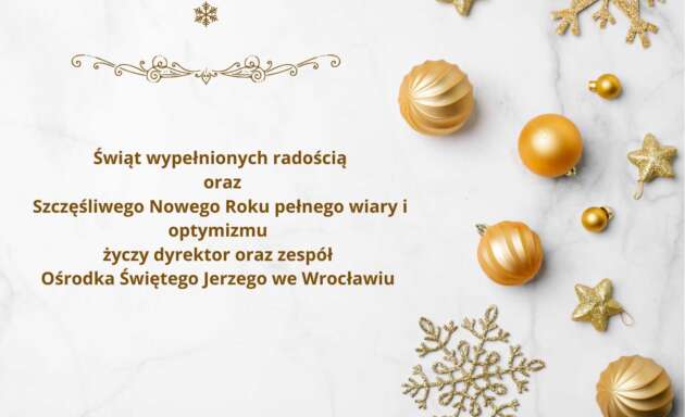 Życzenia świąteczne i noworoczne
